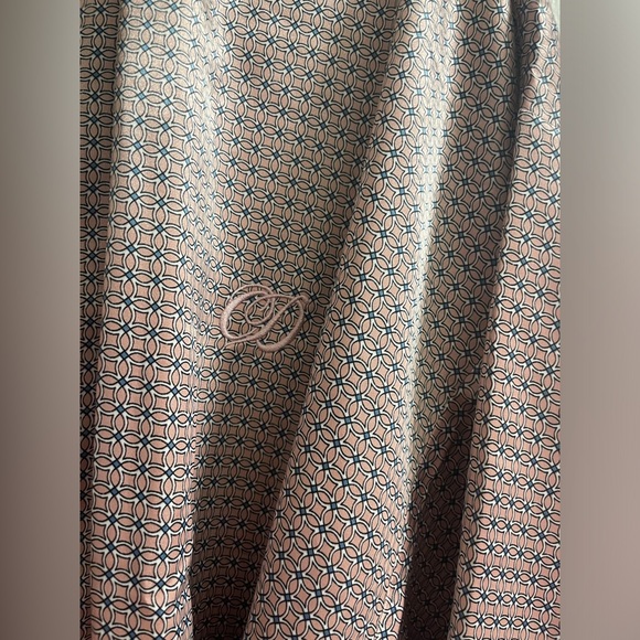 Dior Pink Patterned Silk Robe - Picture 3 of 3